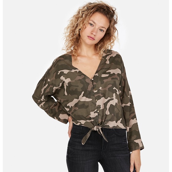 express camo top
